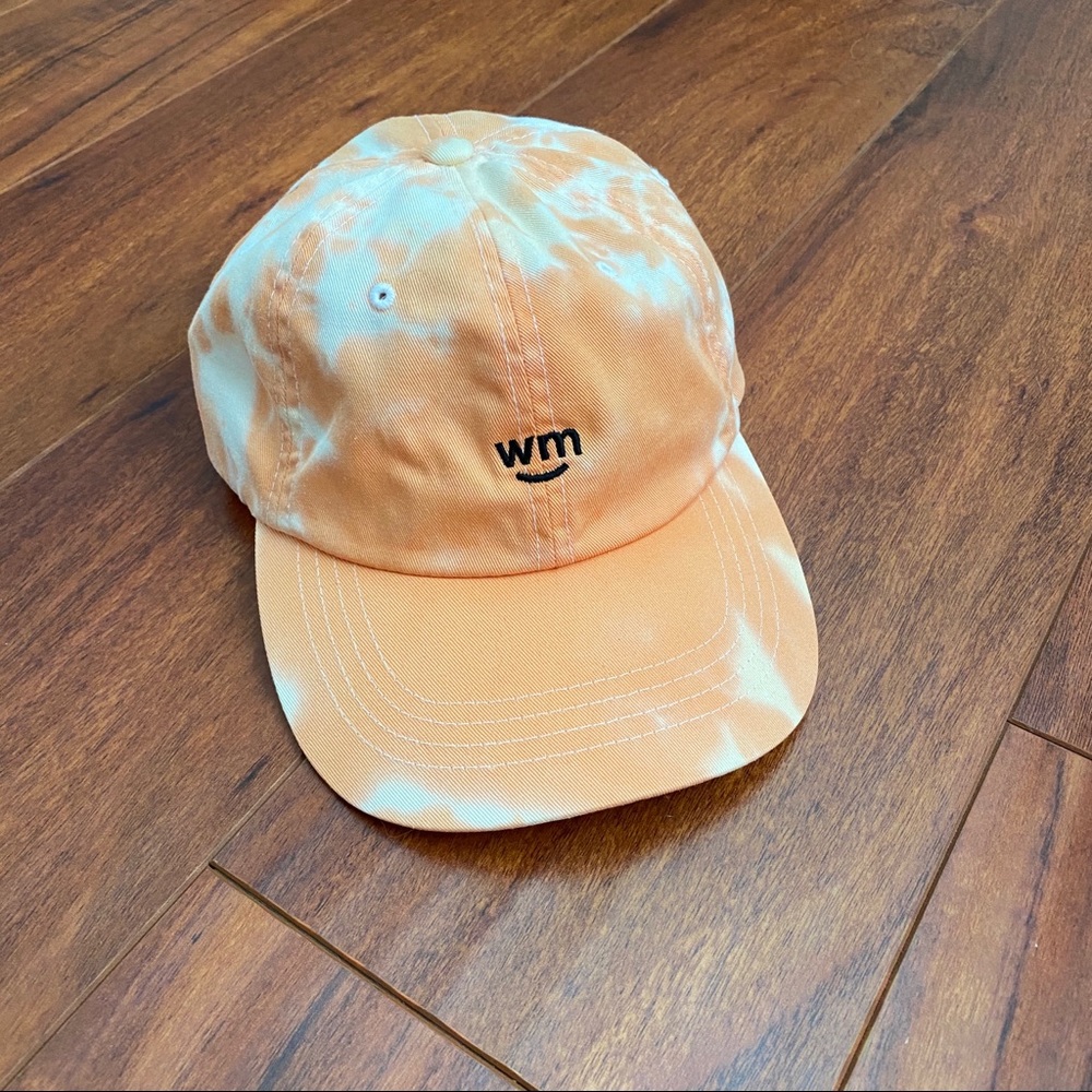 Orange Tie Dye Dad Hat Cap